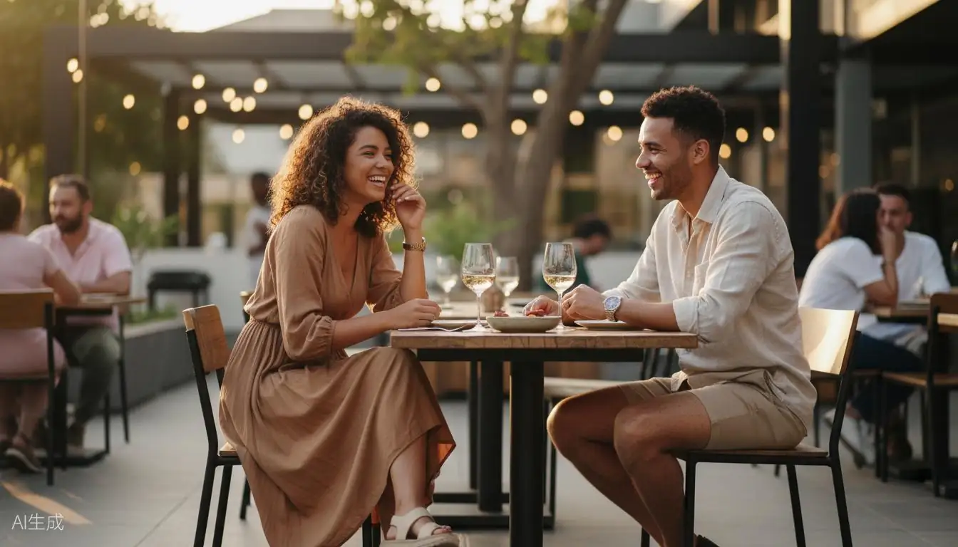 Casual dating in Pretoria at a public venue