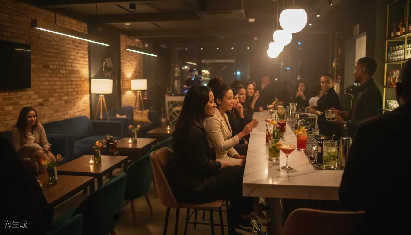 Trendy bar and social venue in Pretoria